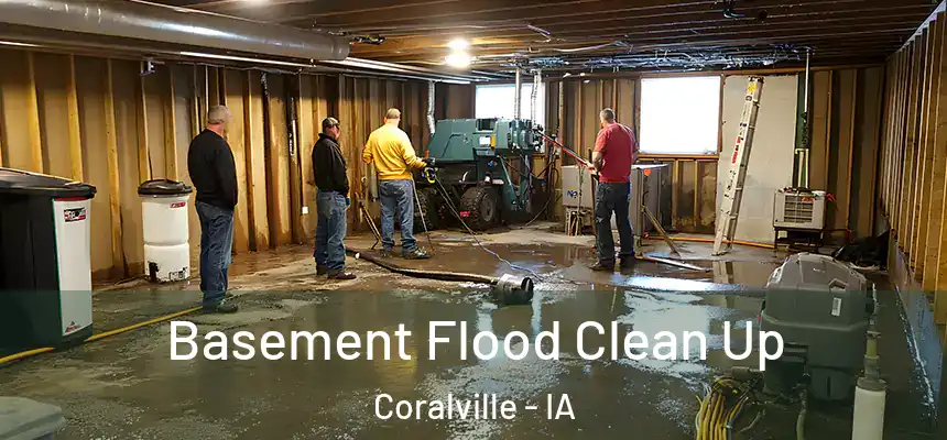 Basement Flood Clean Up Coralville - IA