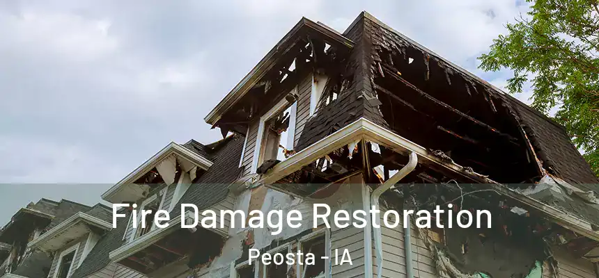 Fire Damage Restoration Peosta - IA