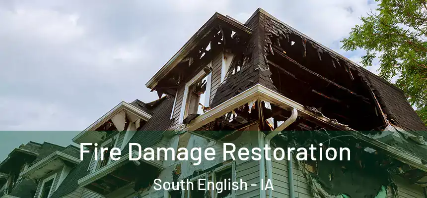 Fire Damage Restoration South English - IA