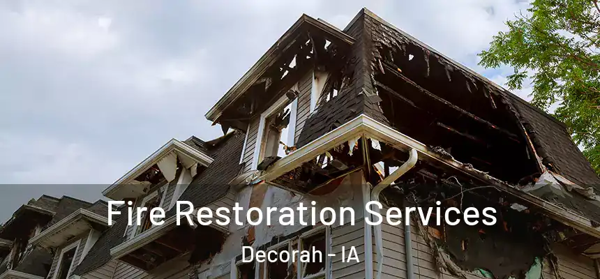  Fire Restoration Services Decorah - IA