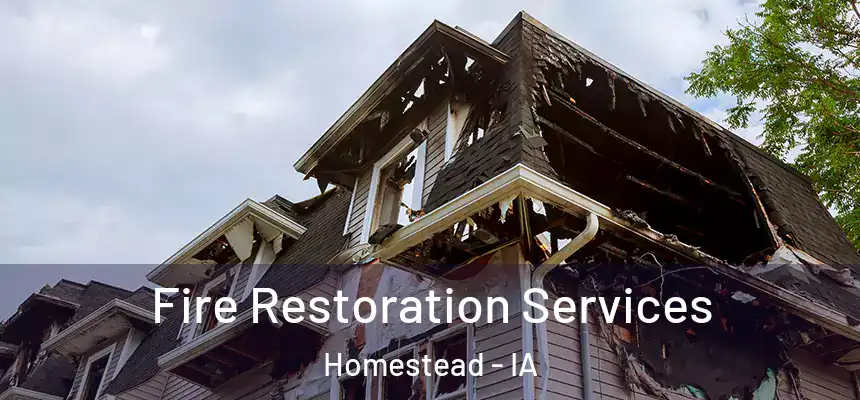  Fire Restoration Services Homestead - IA