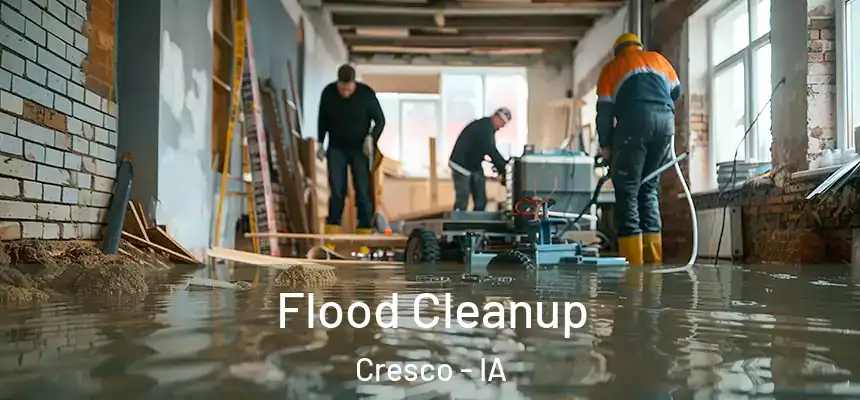 Flood Cleanup Cresco - IA