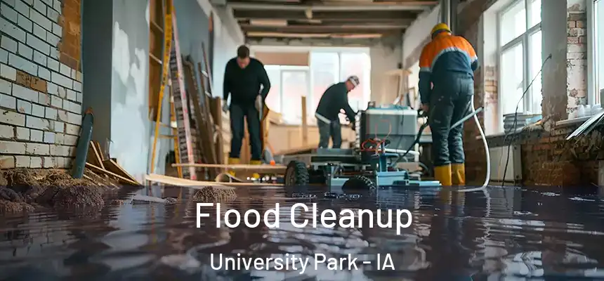  Flood Cleanup University Park - IA
