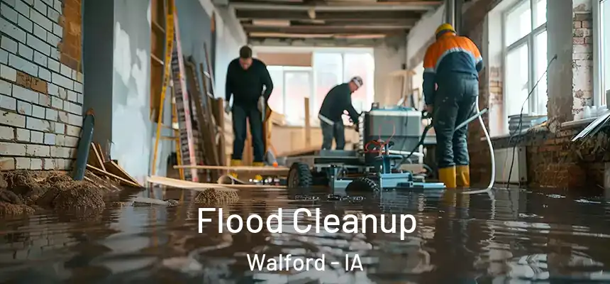 Flood Cleanup Walford - IA