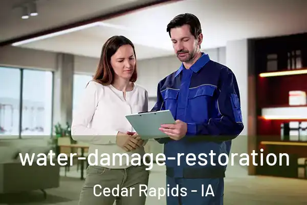  water-damage-restoration Cedar Rapids - IA