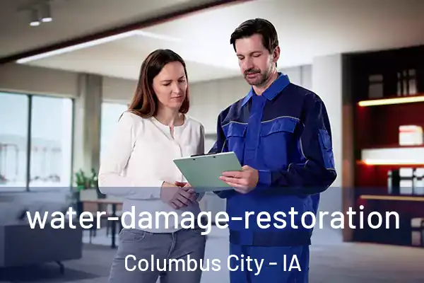  water-damage-restoration Columbus City - IA