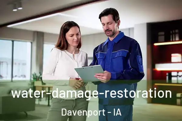 water-damage-restoration Davenport - IA
