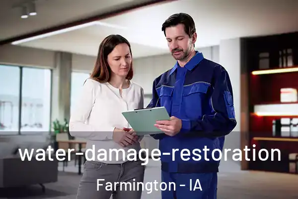 water-damage-restoration Farmington - IA