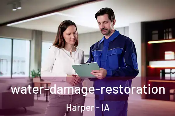 water-damage-restoration Harper - IA