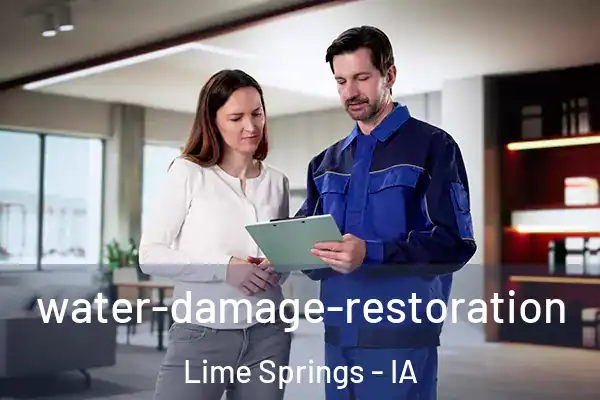 water-damage-restoration Lime Springs - IA