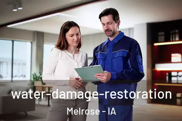  water-damage-restoration Melrose - IA