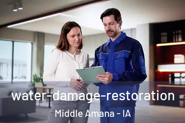 water-damage-restoration Middle Amana - IA