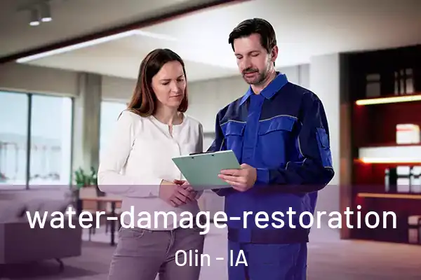 water-damage-restoration Olin - IA