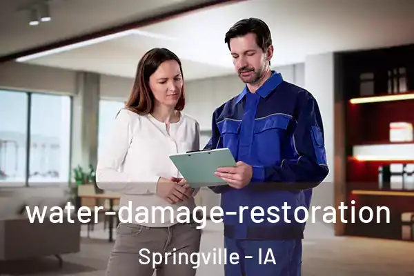 water-damage-restoration Springville - IA